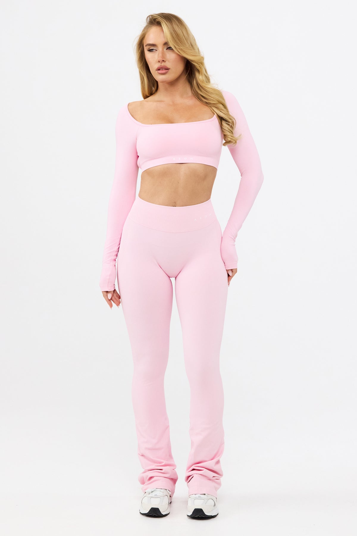 MOTION LONG SLEEVE CROP TOP V2