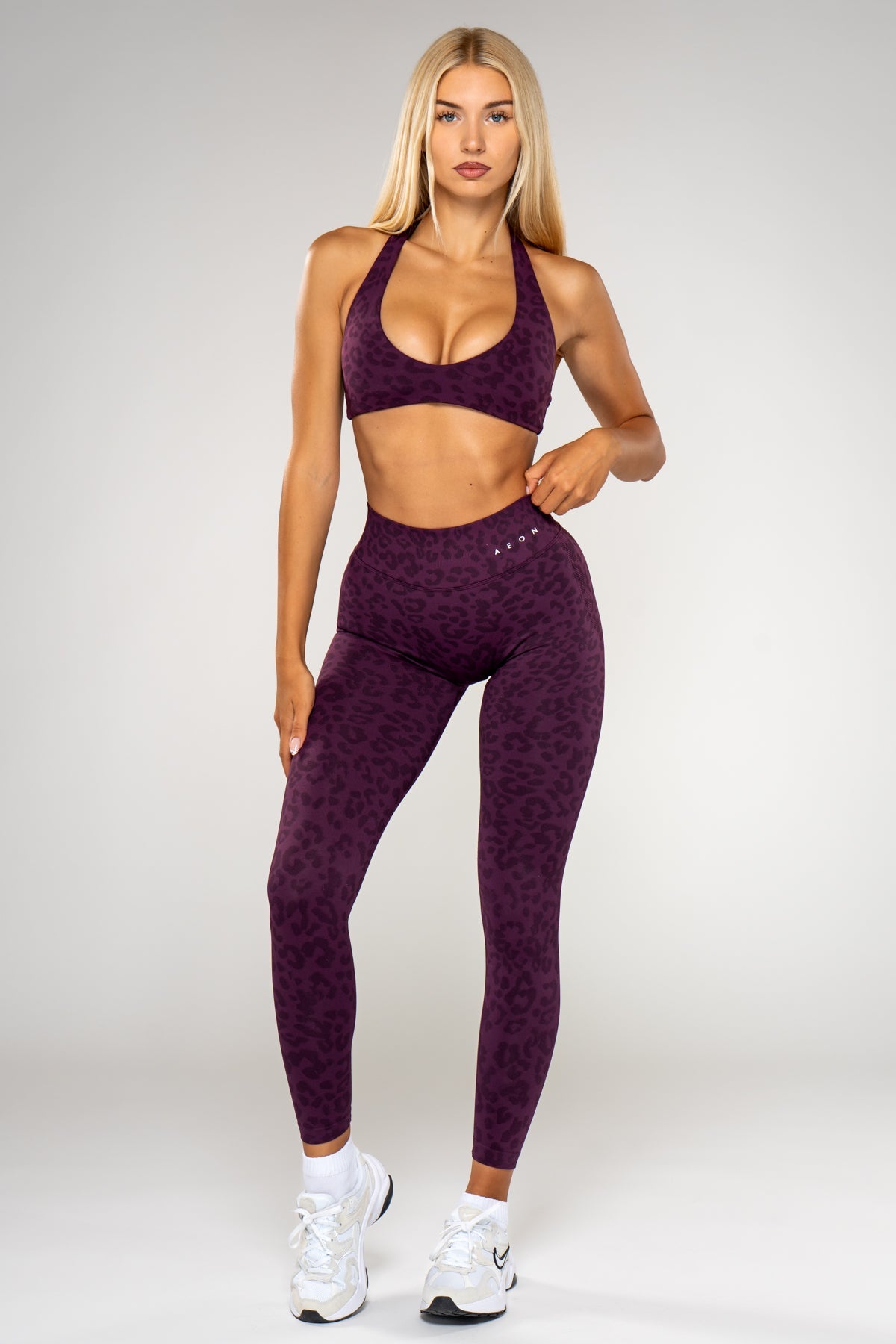 MOTION LEO HALTER NECK BRA V2 - Aeon Athletics