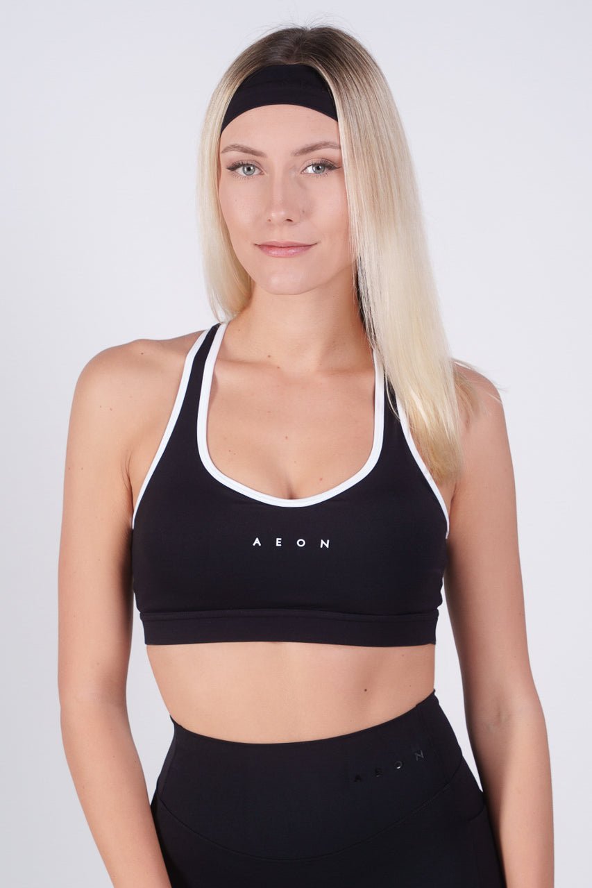 SECOND SKIN CONTRAST BRA - Aeon Athletics