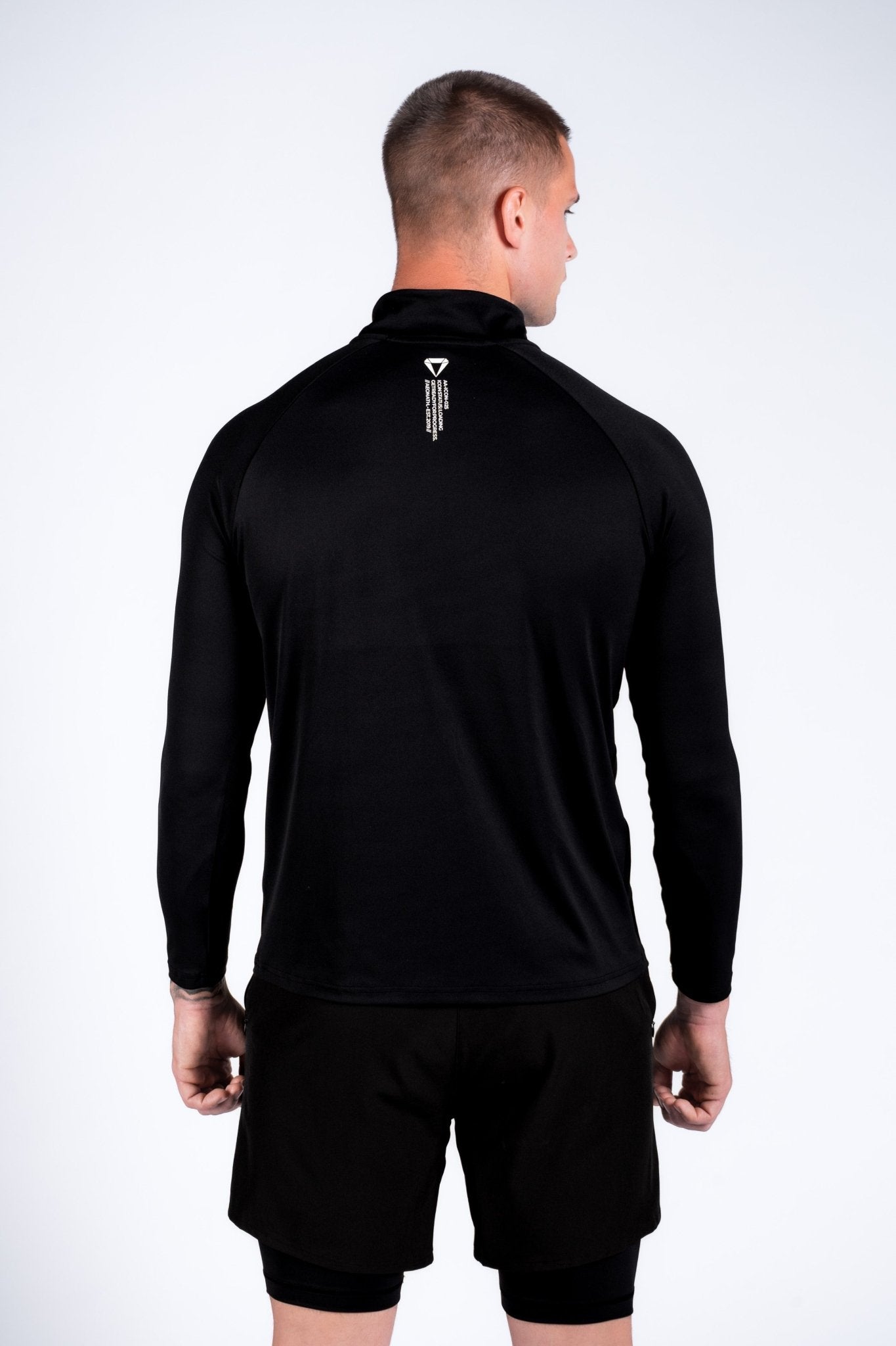 ICON PERFORMANCE HALF ZIP TEE - Aeon Athletics