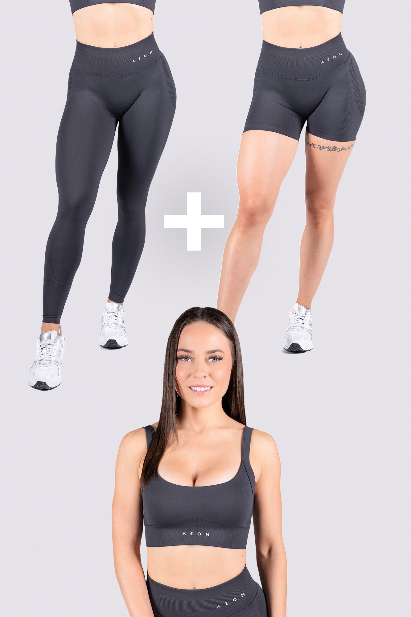 MOTION BUNDLE V2 - GRAPHITE (3 - PIECE) - Aeon Athletics