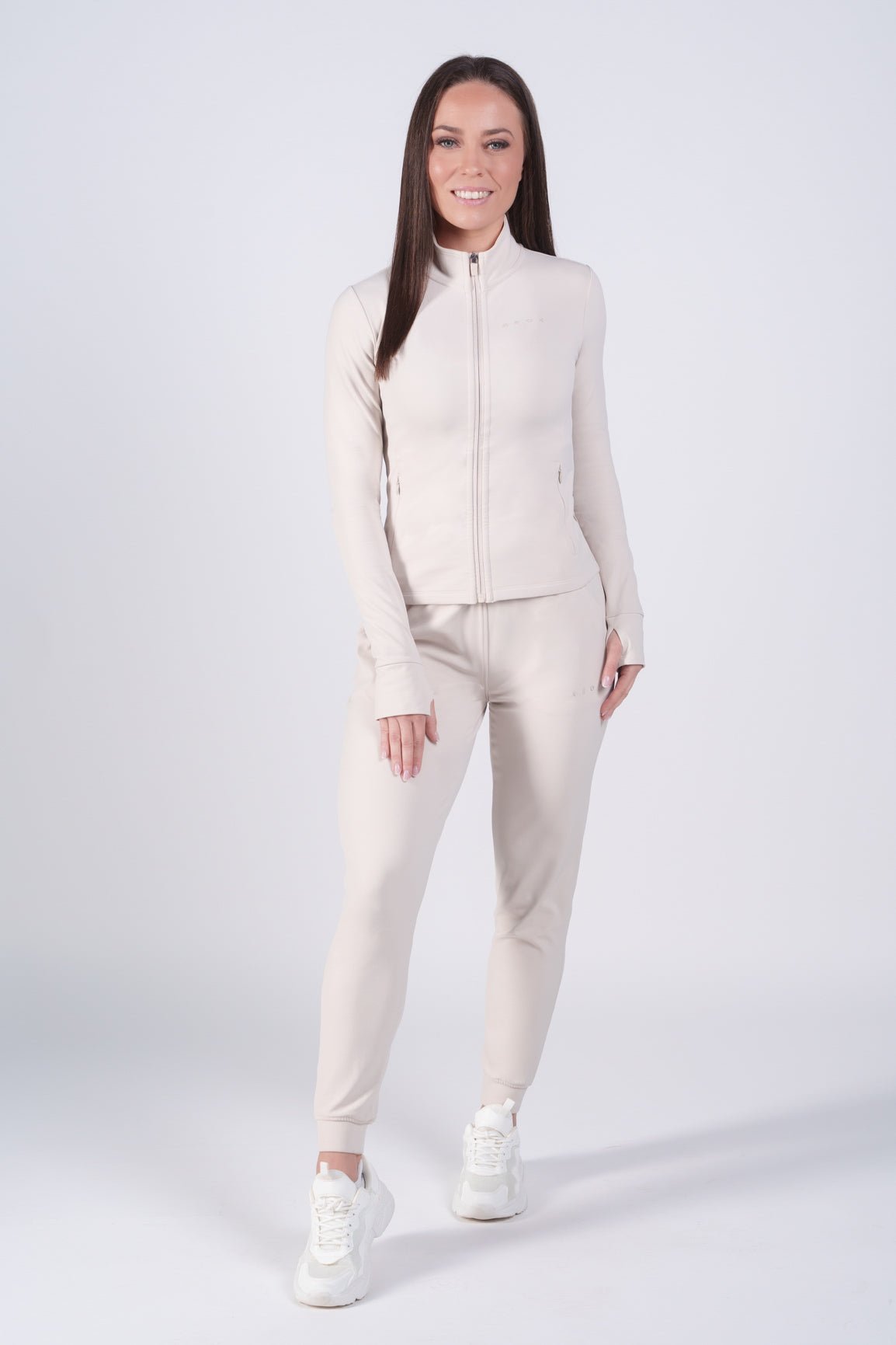 SECOND SKIN TRACKSUIT BUNDLE - OFF WHITE (2 - PIECE) - Aeon Athletics