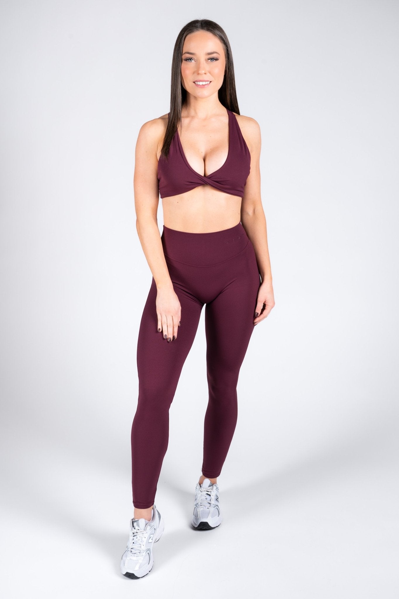 SECOND SKIN TWISTED BRA - Aeon Athletics