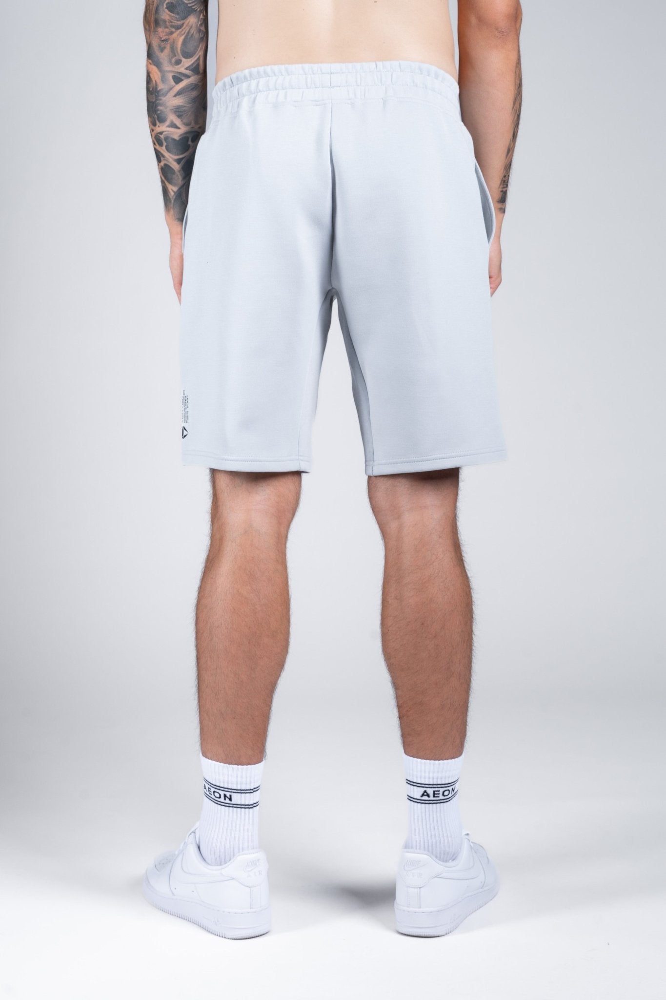 TECHPRO MENS SHORT BUNDLE - WOLF GREY (2 - PIECE) - Aeon Athletics