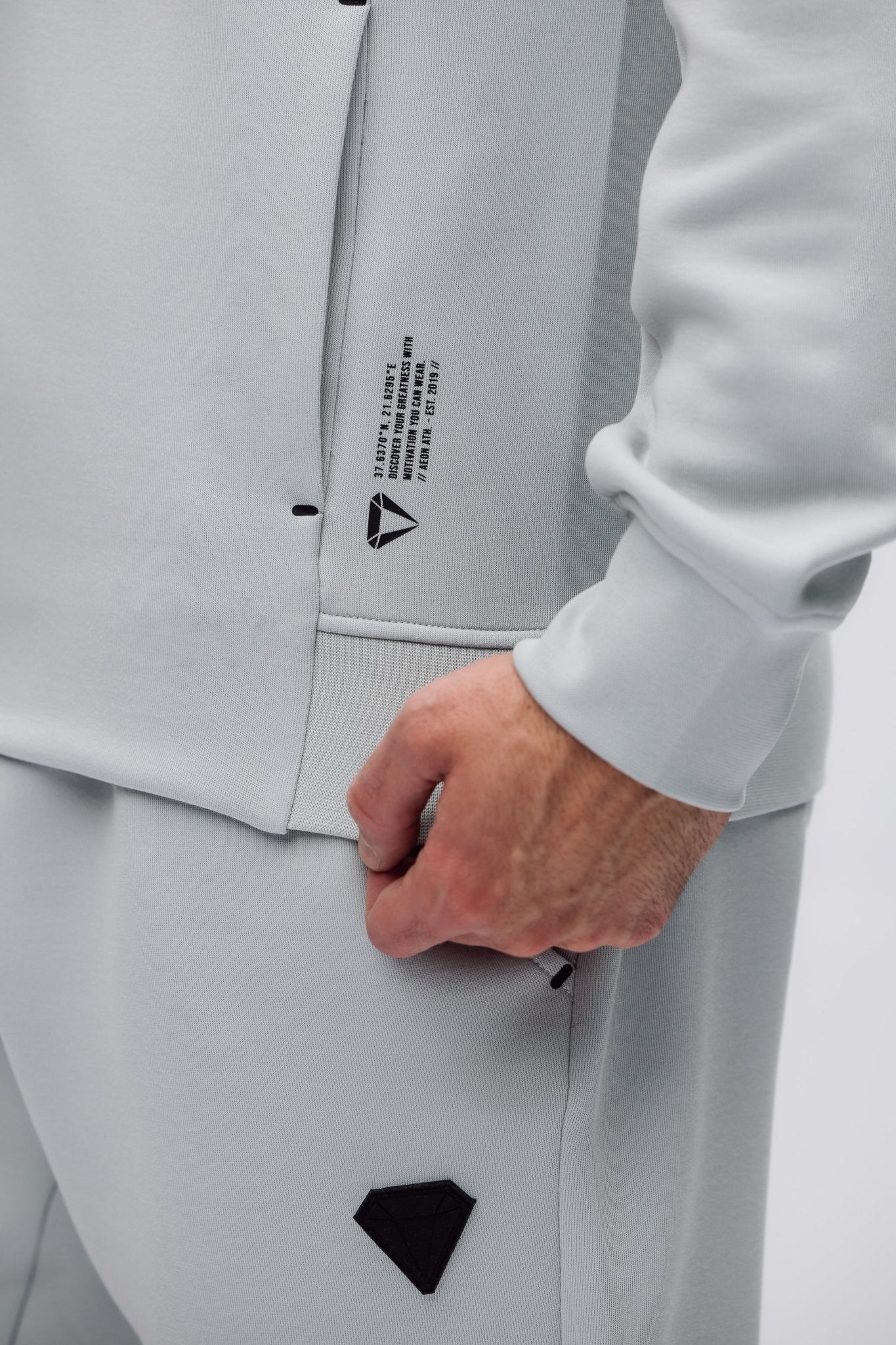 TECHPRO MENS TRACKSUIT BUNDLE - WOLF GREY (2 - PIECE) - Aeon Athletics