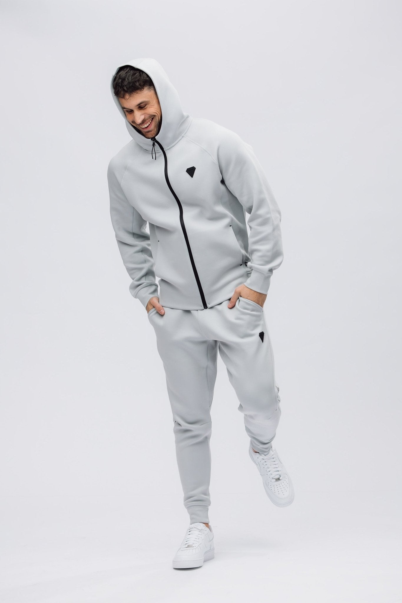 TECHPRO MENS TRACKSUIT BUNDLE - WOLF GREY (2 - PIECE) - Aeon Athletics
